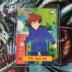 1999 Pokemon Topps GARY OAK TV Animation Edition Puzzle Card 001 - Image 1