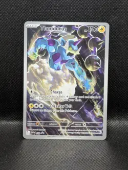 POKEMON TCG Black Bolt ETB THUNDURUS Black Star Promo Card 209 - Image 1
