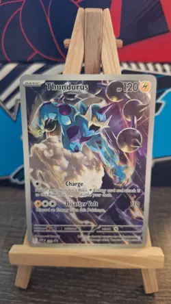 POKEMON TCG Black Bolt ETB THUNDURUS Black Star Promo Card 209 - Image 1