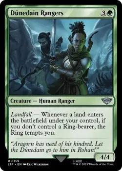 Dunedain Rangers 0159 MTG LTR Uncommon NP - Image 1