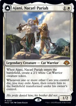 Ajani, Nacatl Pariah Modern Horizons 3 - Magic MTG NM - Image 1