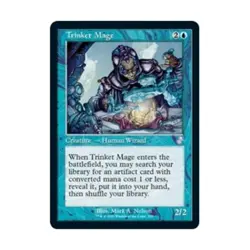 WOTC MtG Time Spiral: Remastered Trinket Mage (S) NM - Image 1