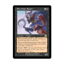 WOTC MtG Onslaught Ebonblade Reaper (R) VG- - Image 1