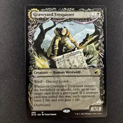 Graveyard Trespasser 290 Showcase Innistrad: Midnight Hunt MID MTG NM - Image 1