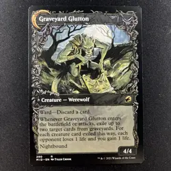 Graveyard Trespasser 290 Showcase Innistrad: Midnight Hunt MID MTG NM - Image 2
