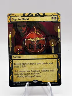 Sign in Blood 032/063 Strixhaven: Mystical Archives STA MTG NM - Image 1
