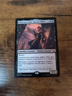 Massacre Girl, Known Killer MtG MKM M 0094 Non Foil NM - Image 1