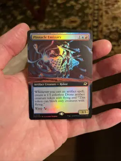Pinnacle Emissary - #349 Foil Extended Art - Edge of Eternities - Mtg - Image 1