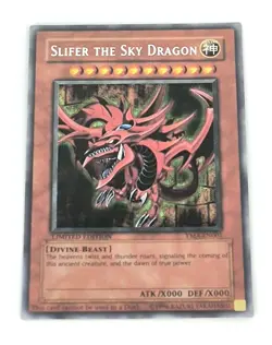 Yu-Gi-Oh! Slifer the Sky Dragon YMA-EN001 Secret Rare Card - Image 1