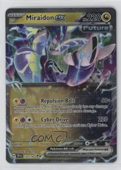 Miraidon ex Pokemon SV05: Temporal Forces #122 1bu3 - Image 1