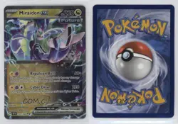 Miraidon ex Pokemon SV05: Temporal Forces #122 1bu3 - Image 3