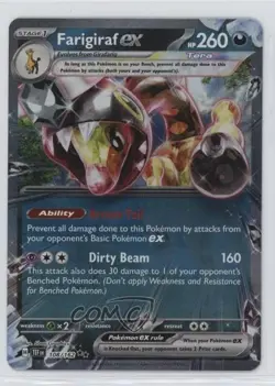 Farigiraf ex Pokemon SV05: Temporal Forces #108 1bu3 - Image 1