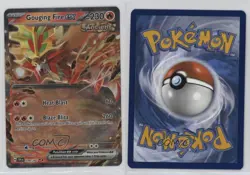 Gouging Fire ex Pokemon SV05: Temporal Forces #038 1bu3 - Image 3