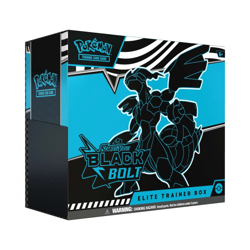 SEALED Pokemon TCG Scarlet and Violet Black Bolt ELITE TRAINER BOX - Image 1
