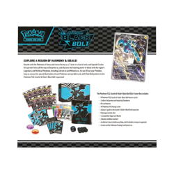 SEALED Pokemon TCG Scarlet and Violet Black Bolt ELITE TRAINER BOX - Image 2