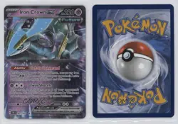 Iron Crown ex Pokemon SV05: Temporal Forces #081 1bu3 - Image 3