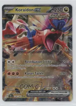 Koraidon ex Pokemon SV05: Temporal Forces #120 1bu3 - Image 1
