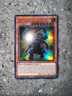 Yugioh TCG Sengenjin Wakes from a Millennium INFO-EN001 Ultra Rare 1st Ed NM-M - Image 3