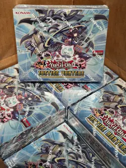YuGiOh! Justice Hunters - Booster Box Factory Sealed 1st Edition - 24 Packs - Image 1