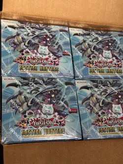 YuGiOh! Justice Hunters - Booster Box Factory Sealed 1st Edition - 24 Packs - Image 2