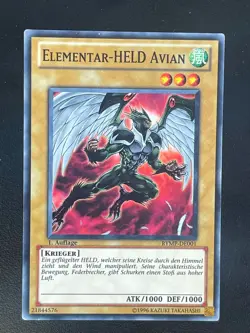 Elementar-HELD Avian RYMP-DE001 Common Deutsch Exc YUGIOH - Image 1