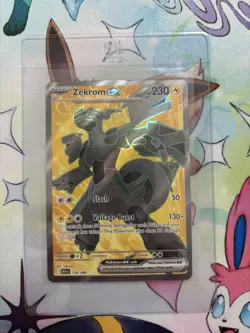 Zekrom ex 158/086 Black Bolt Pokemon Card Full Art Mint Pack Fresh Fast Shipping - Image 1