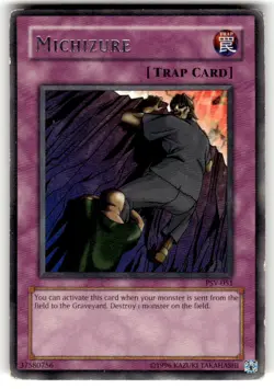 Michizure PSV-051 - Yugioh! Yu Gi Oh! Rare LP - Image 1