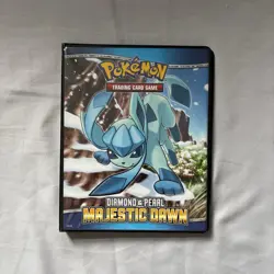 Diamond and Pearl Majestic Dawn Pokemon Trading Card Binder - Image 1