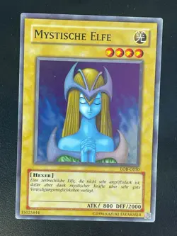 Mystische Elfe LOB-G050 Super Rare Deutsch NM YUGIOH - Image 1