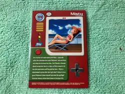 1999 TOPPS POKEMON TV Animation Edition TV3 Misty Trading Card Nintendo - Image 5