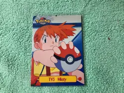 1999 TOPPS POKEMON TV Animation Edition TV3 Misty Trading Card Nintendo - Image 1
