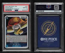 2023 One Piece Card Game: Kingdoms of Intrigue OP04 Japanese PSA 10 GEM MT 07qw - Image 3
