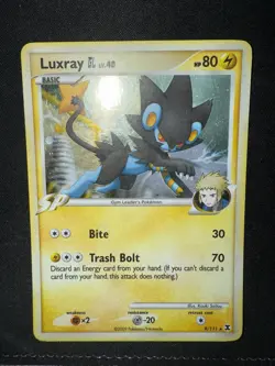 Pokemon TCG Luxray GL Rising Rivals Card 9/111 Reverse Holo Rare, LP Condition - Image 2