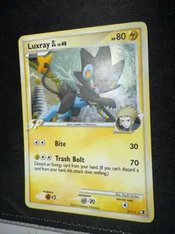 Pokemon TCG Luxray GL Rising Rivals Card 9/111 Reverse Holo Rare, LP Condition - Image 3