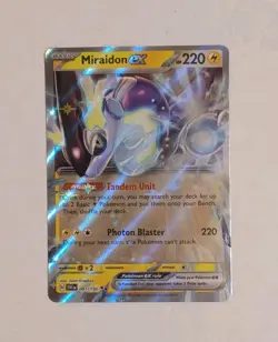 Miraidon EX 081/198 Pokemon TCG Scarlet & Violet Base Set Double Rare NM Card - Image 1