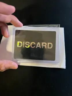 Disney Lorcana Enchanted Discard Foil Rainbow Error Card - Image 1
