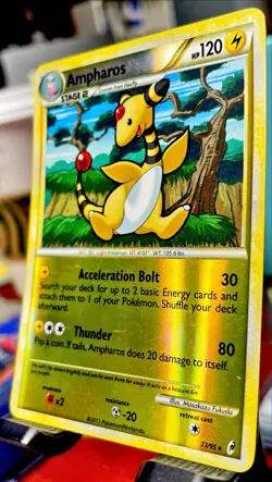 Ampharos - 23/95 - Pokemon Call of Legends Reverse Holo Card LP - Image 3