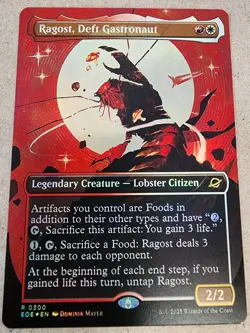 Ragost, Deft Gastronaut - #300 Foil (Borderless) Edge of Eternities - Mtg - Image 1