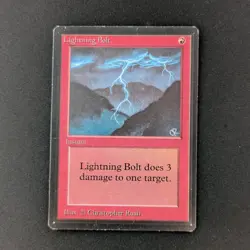 MTG \>> Lightning Bolt (GD) <<// Beta - 341 Trading - Magic - Image 1