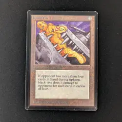 MTG \>> Black Vise (EX) <<// Beta - 341 Trading - Magic - Image 1