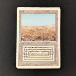 MTG \>> Scrubland (PO) <<// Revised - 341 Trading - Magic - Image 1