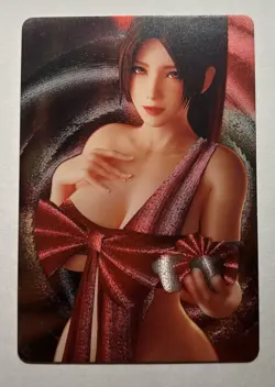 SEXY HEROINE WAIFU Mai Shiranui THE KING OF FIGHTERS ACG HOLOFOIL CARD NM - Image 1