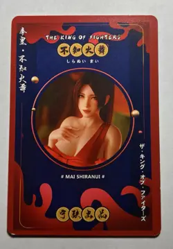 SEXY HEROINE WAIFU Mai Shiranui THE KING OF FIGHTERS ACG HOLOFOIL CARD NM - Image 2