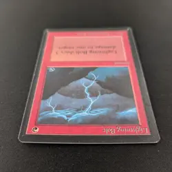 MTG \>> Lightning Bolt (EX) <<// Beta - 341 Trading - Magic - Image 4