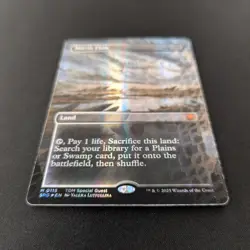 MTG \>> Marsh Flats (Dragonscale Foil) (EX) <<// Special Guests - 341 Trading - Image 3