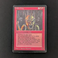 MTG \>> Goblin King (PL) <<// Beta - 341 Trading - Magic - Image 1