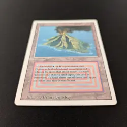 MTG \>> Volcanic Island (LP) <<// Revised - 341 Trading - Magic - Image 3