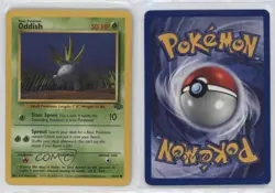 Oddish Pokemon Jungle #58 1999 wq8 - Image 3