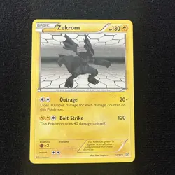 Pokemon Zekrom BW005 Holo Black and White Promo Near Mint - Image 1
