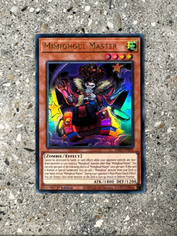 Yugioh TCG Mimighoul Master INFO-EN090 Ultra Rare 1st Edition NM-M - Image 1